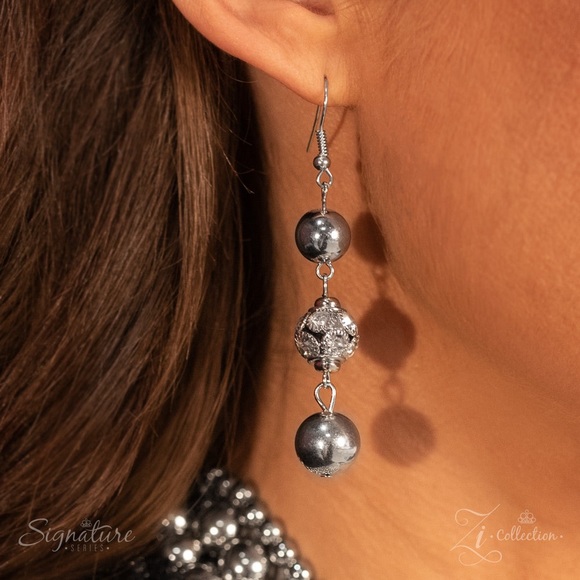 Zi Collection TINA necklace and earrings -paparazzi - Picture 3 of 3